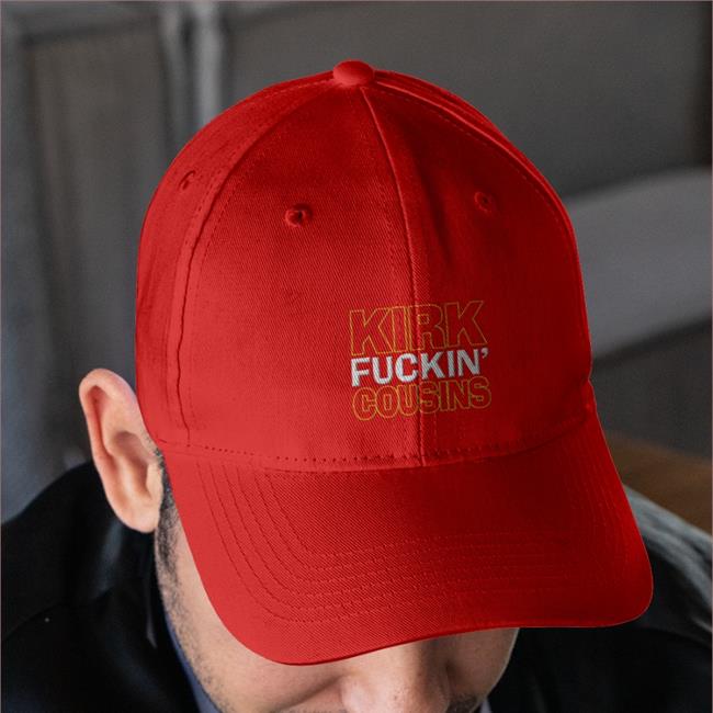 Kirk Fuckin' Cousins Embroidered Hat