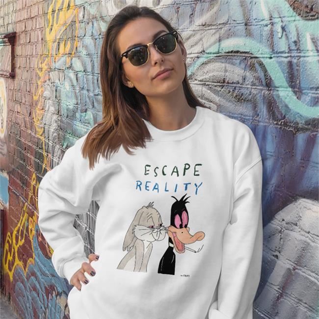 Matt Gray White Escape Reality M Gray T Shirt