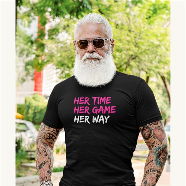 Black Her Time Her Game Her Way Shirt Herway_Magazine