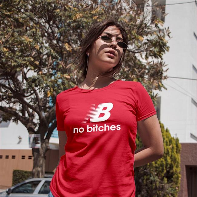 Black Nb No Bitches Shirt Shirtsthtgohard