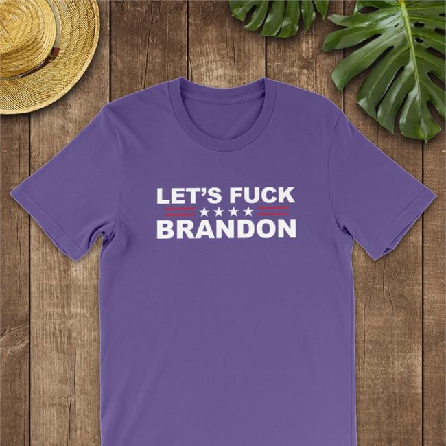 Let’S Fuck Brandon T Shirt Black The Good Liars