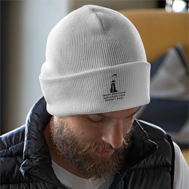 White Smoke Marijuana And Ignore Your Parent's Rules Hats Good Shirts Store