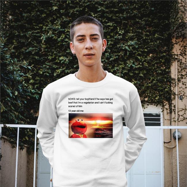 Shirtsthtgohard 3Oh3 Tell Your Boyfriend If He Says Hes Got Beef Hoodie