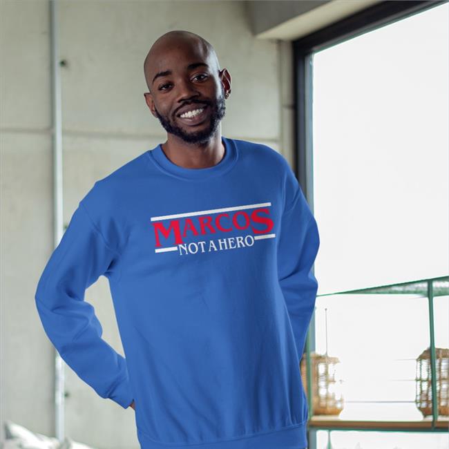 Nicoquejano Nico Quejano Marcos Not A Hero Shirt