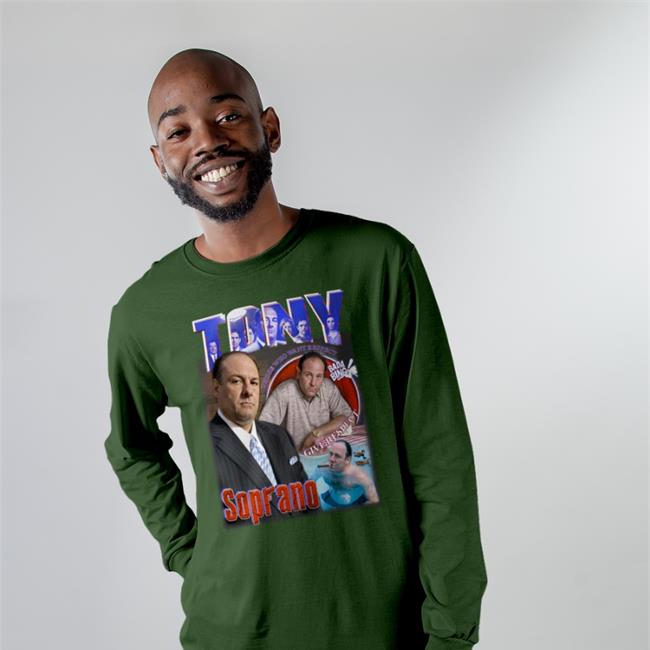 Sopranos Central Tony Soprano Those Who Want Respect Give Respect Shirt Grace Court