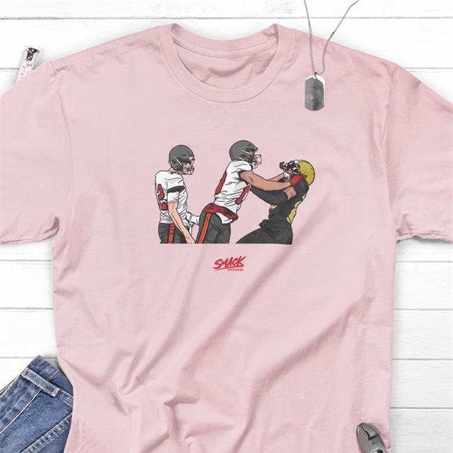 Smack Apparel That's Our Quarterback Push Tee Shirt