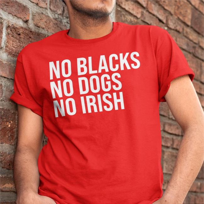 No Blacks No Dogs No Irish Hoodie Hamilcar Kandekore Marci Phonix Wearing