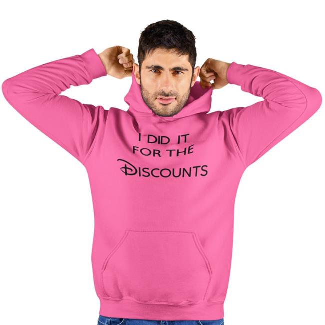 Joey Jones I Did It For The Discounts Tee Shirt Johnny_Joey