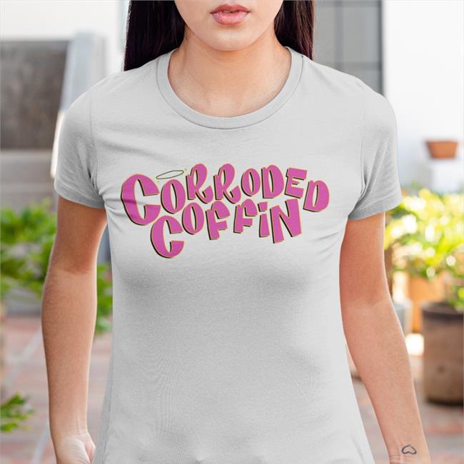 St3v3th3h41r Corroded Coffin Tee Shirts