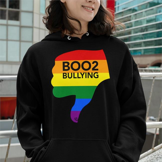 Suttonstracke Wearing Boo2 Bullying Tee