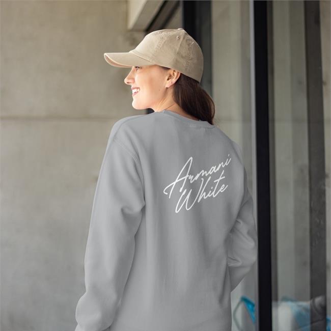 Billie Eilish Armani White Glock Tucked Big Shirt