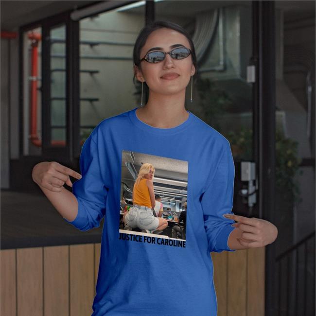Caroline Baniewicz Wearing Justice For Caroline Shirts Carolinebaniewicz