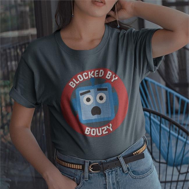 Blocked By Bouzy Tee Shirts