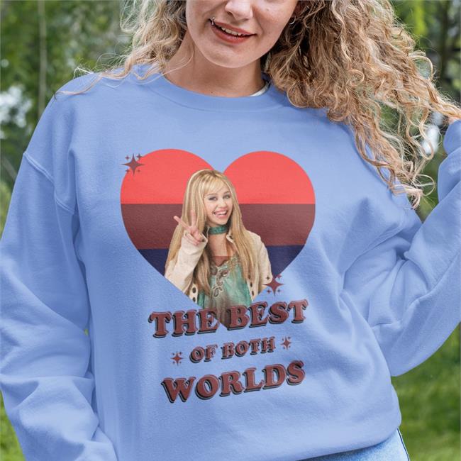 Hannah Montana The Best Of Both Worlds Sweatshirt Jão
