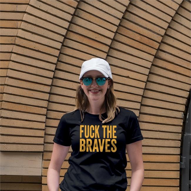 Fuck The Braves Sweatshirt Blue