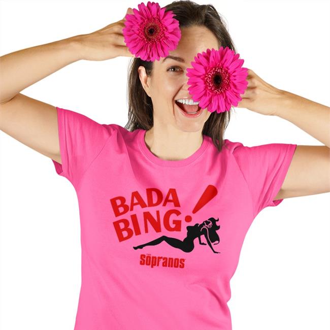White Mia The Sopranos Bada Bing Shirt