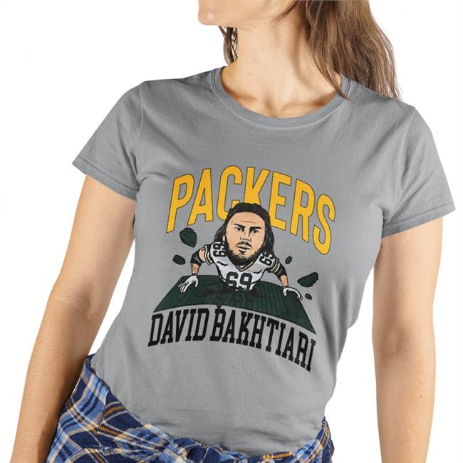 Packers #69 Bakhtiari Breakthrough T-Shirt