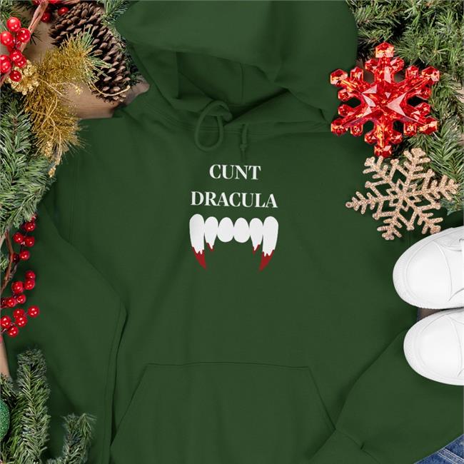 Shirts That Go Hard Black Cunt Dracula Shirt