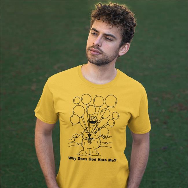 What Does God Hate Me Tee Shirt
