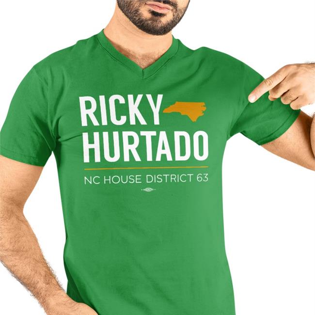 Ricky Hurtado Nc House District 63 Shirt Nc House Democrats Store Sen. Jeff Jackson