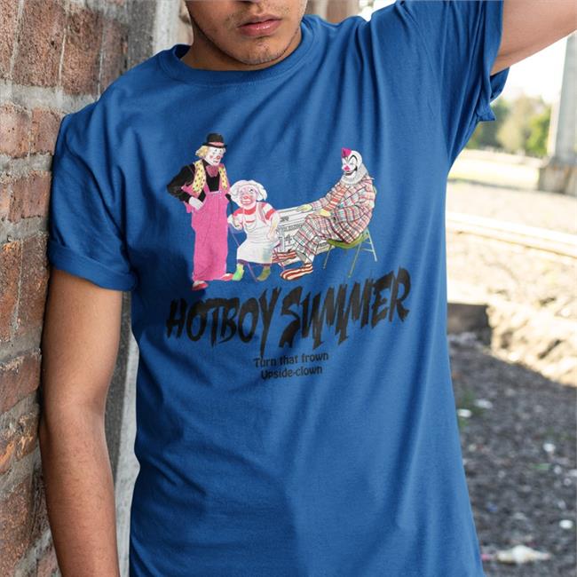 Hot Noy Summer Turn That Frown Upside Clown Shirt Good Shirts