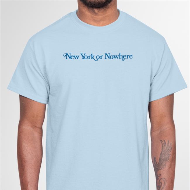 Dan Alan Rourke Wearing New York Or Nowhere Tee Letsgoyanks_