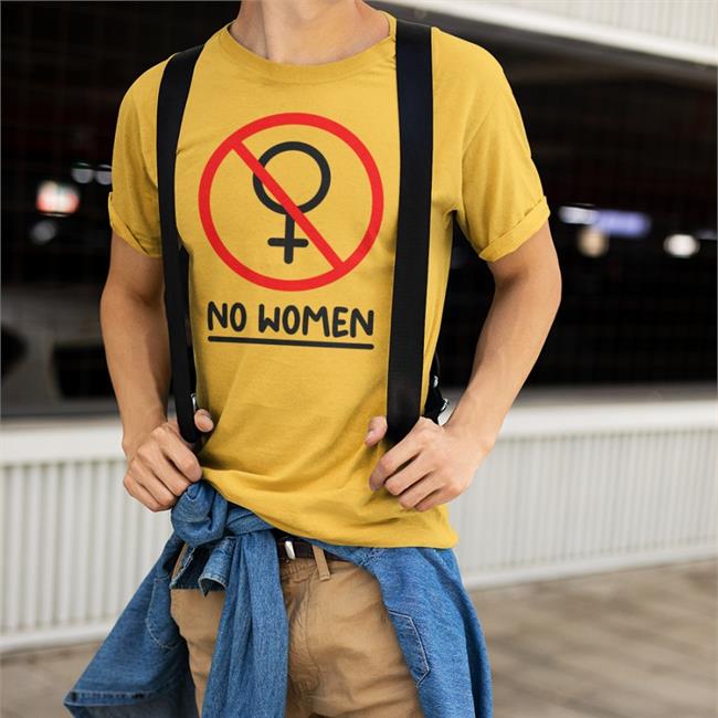 Bloopy No Women Shirt Female Gender