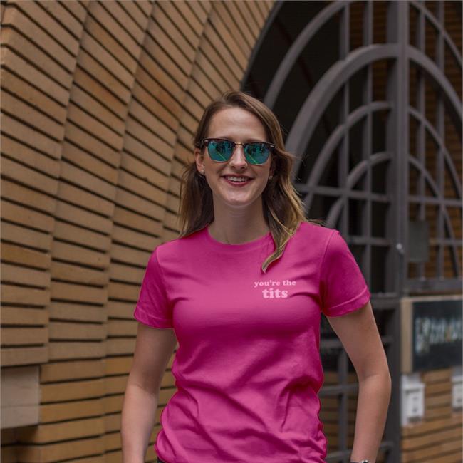Barstool Sports Store You're The Tits Shirt White