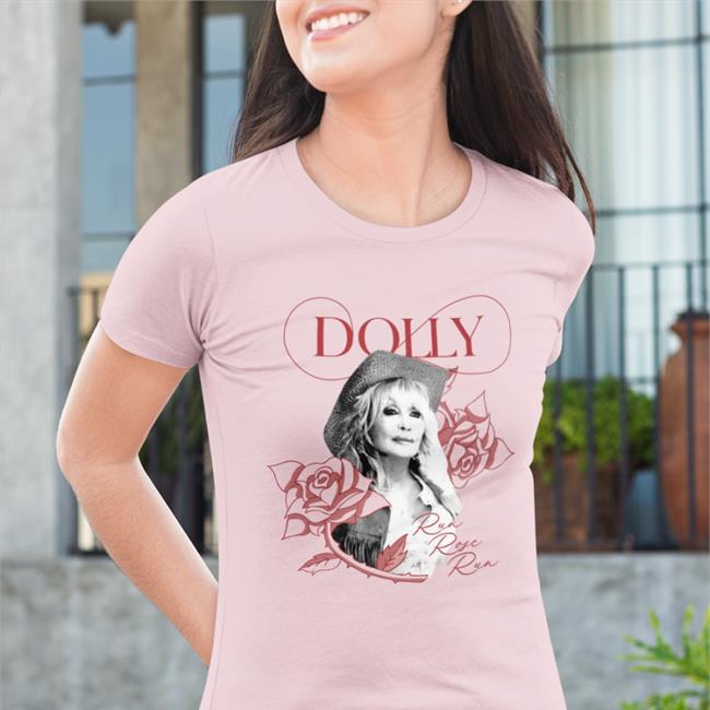 Dolly Parton Official Store Dolly Run, Rose, Run Shirt Jj Williams