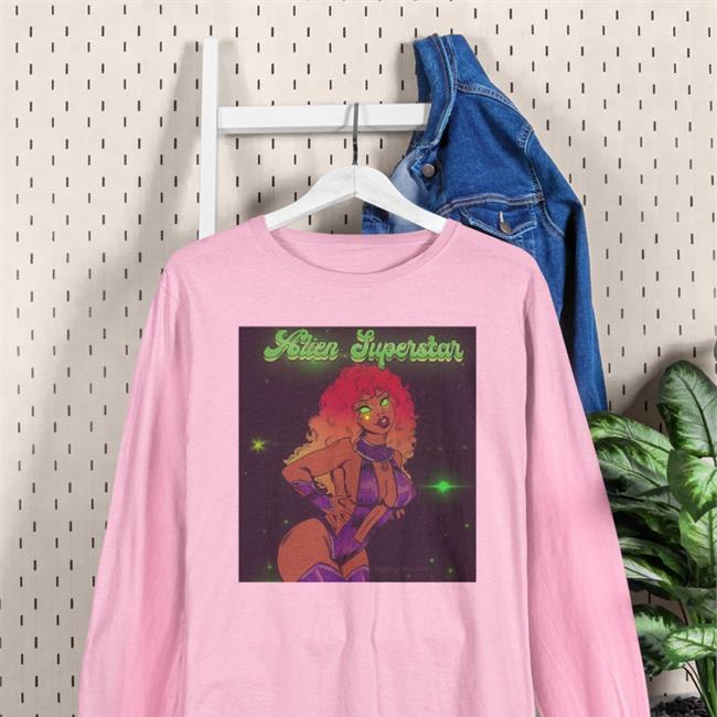 Alien Superstar Sweatshirt The Fairy Art Mother