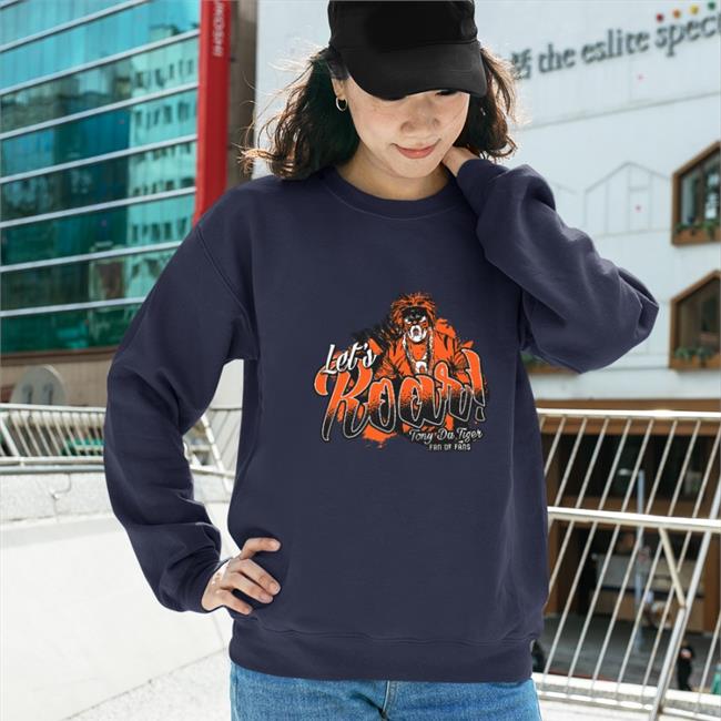 Let's Roar Tony Da Tiger Hoodie