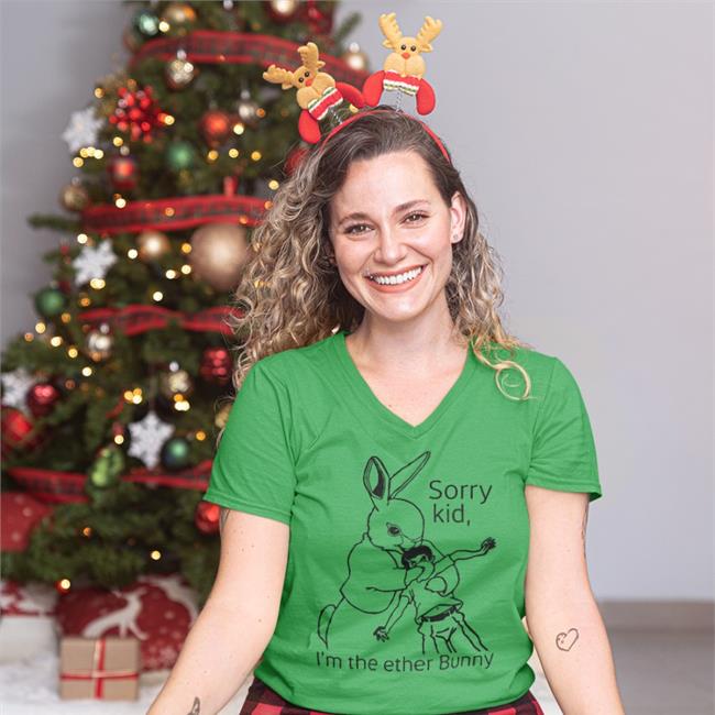 Sorry Kid I'm The Ether Bunny T Shirt