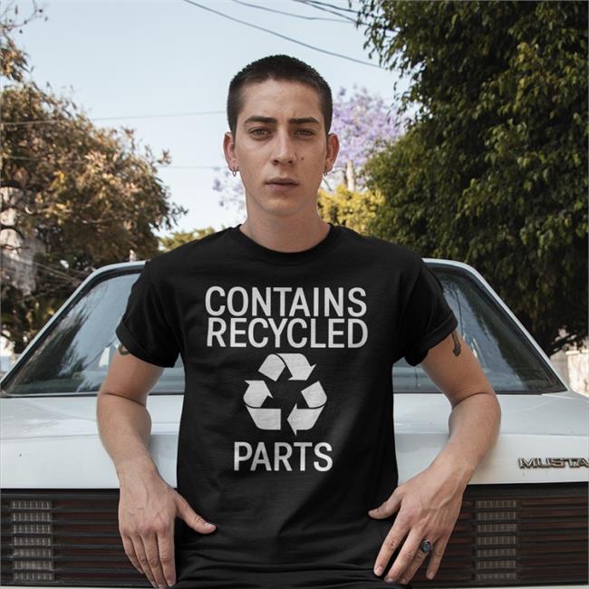 UpBeatSkeletor Contains Recycled Parts T Shirt Daddy Bones