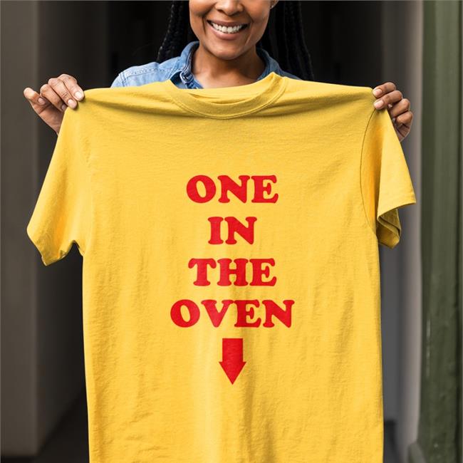 One In The Oven Long Sleeve T Shirt White