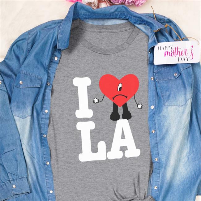 Bad Bunny I Love Los Angles T Shirt