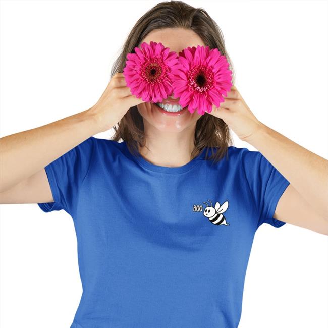 Punz Merch Punz Boo Bee Embroidered Glow-In-The-Dark Pullover Hoodie Black