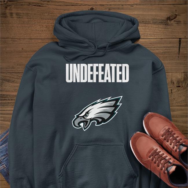 Sunday Night Football On Nbc Fly Eagles Fly Undefeated Sweatshirt Black