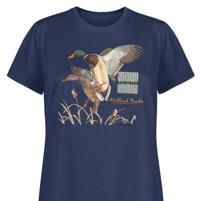 National Wildlife Federation Mallard Ducks New Shirt