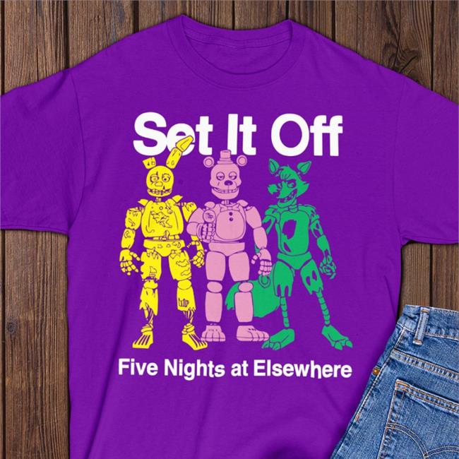 Set It Off Five Nights At Elsewhere Tee Setitoffband