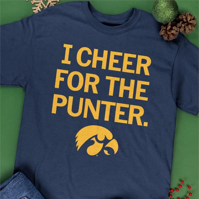 Iowa Hawkeyes I Cheer For The Punter Hoodie Nocontextcfb