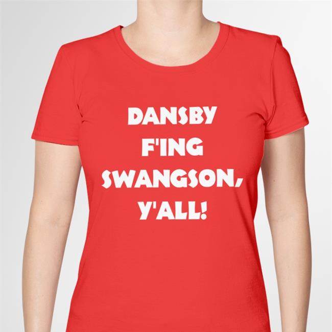 Jason Dorn Wearing Guillermo Heredia Dansby F'ing Swanson Y'all Shirt