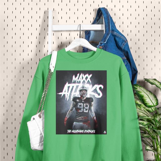 Maxx Attacks 98 The Nightmare Continues Tee Shirt