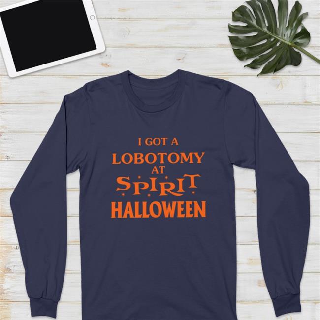 Cryingintheclub69 Crying In The Club Merch I Got A Lobotomy At Spirit Halloween Shirt