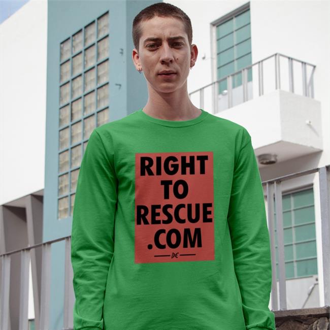 Knbr Right To Rescue .Com Tees Righttorescue.Com Tees Orange