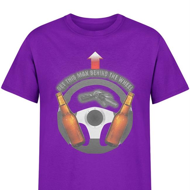 Unprofessional Merch Apparel Behind The Wheel Shirt
