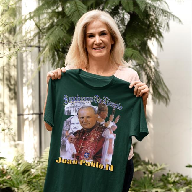 Kanye West Seguiremos Tu Ejemplo Juan Pablo Ii White Lives Matter Shirts