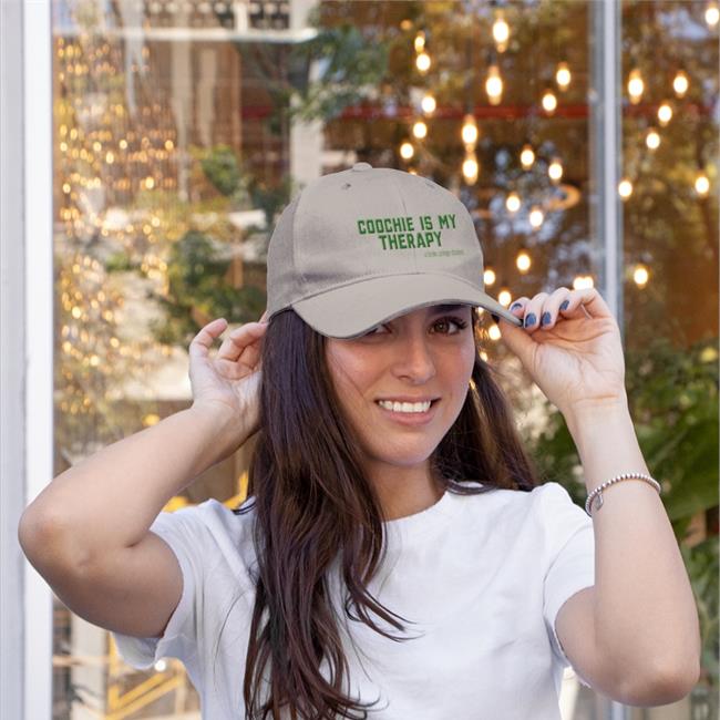Coochie Is My Therapy A Broke College Student Cap