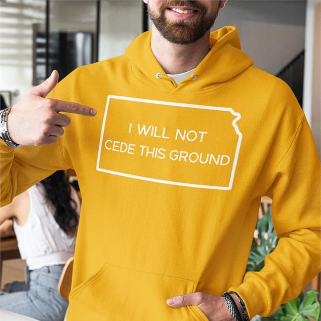 Lieutenant Harridan I Will Not Cede This Ground Shirt