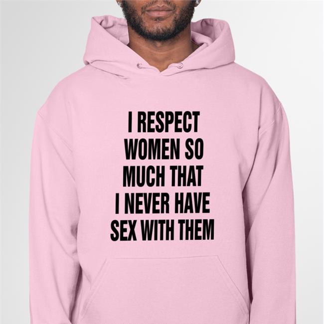 White I Respect Women So Much That I Never Have Sex With Them Cap The Good Shirts Store