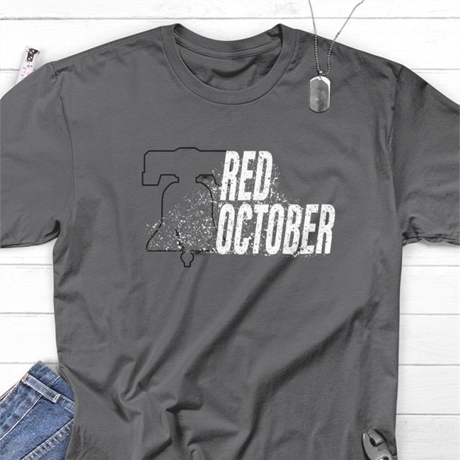 Philadelphia Phillies Red October Shirt Welcome To Red October Phillies Shirt